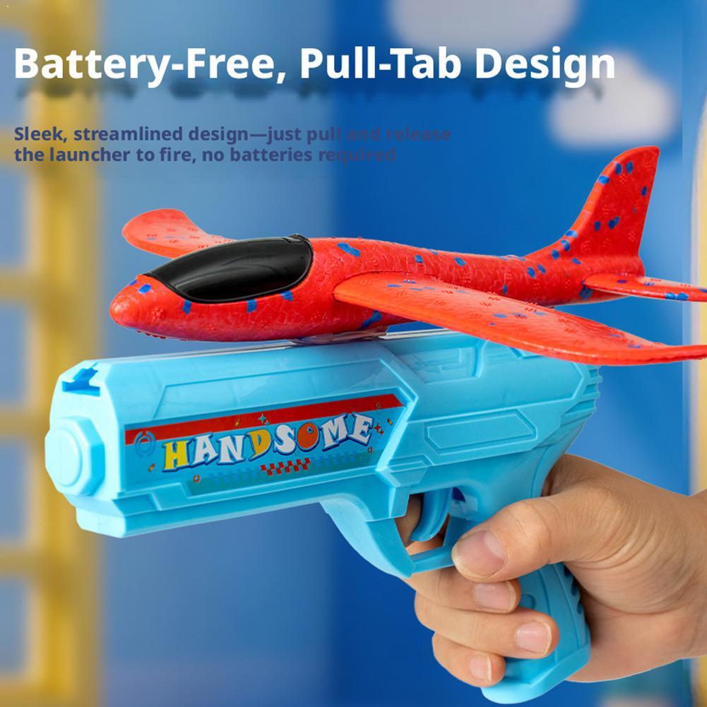 Catapult Launcher Toy - Cool Aaircraft Catapult Gun Outdoor Interaction