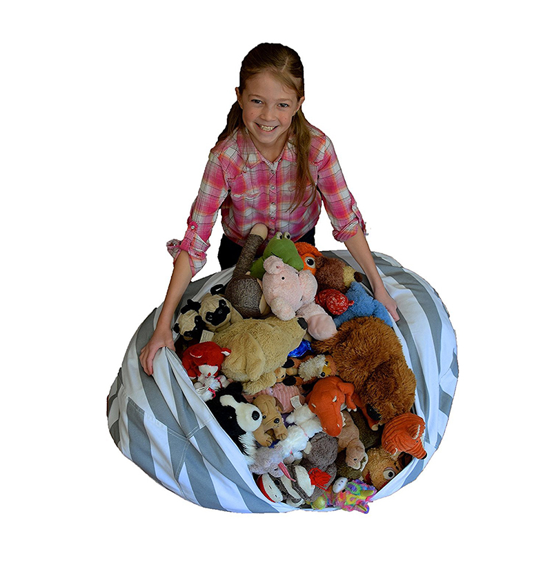Kids Zip Toys - 2026 New Bean Bag Storage Stuffed