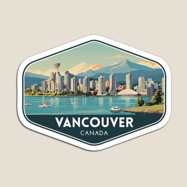Kids Toys Canada - Vancouver Canada Travel Art Magnet Baby