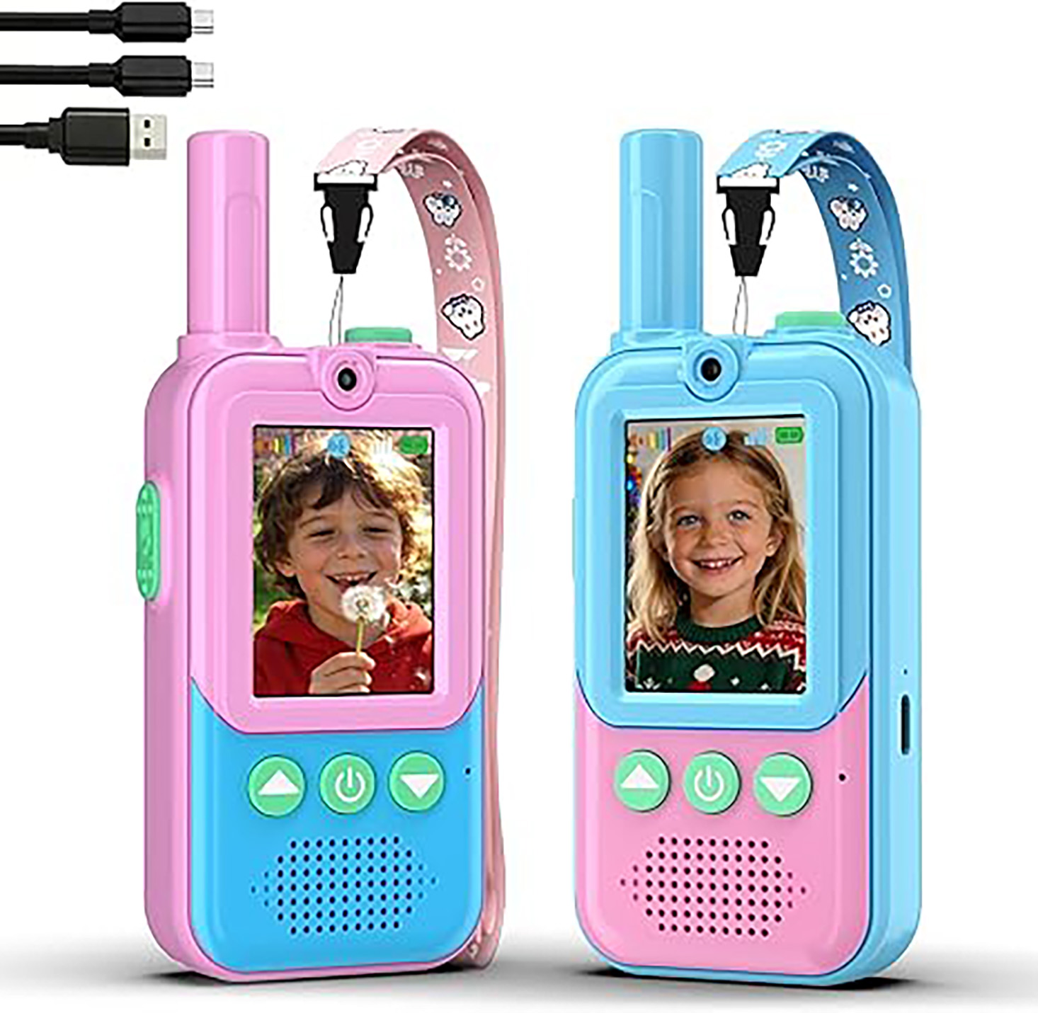 Toys For Kids Video - Rechargeable Kids Video Walkie Talkies 2