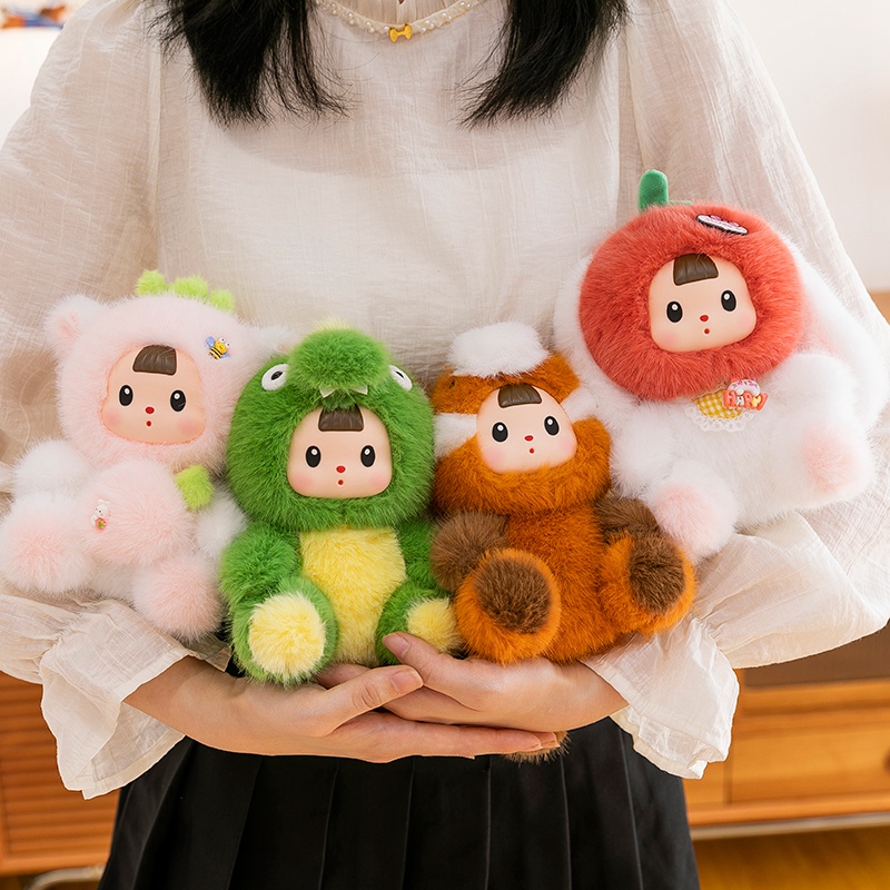 Soft Plush Doll - 17cm Soft Vinyl Face Plush Little