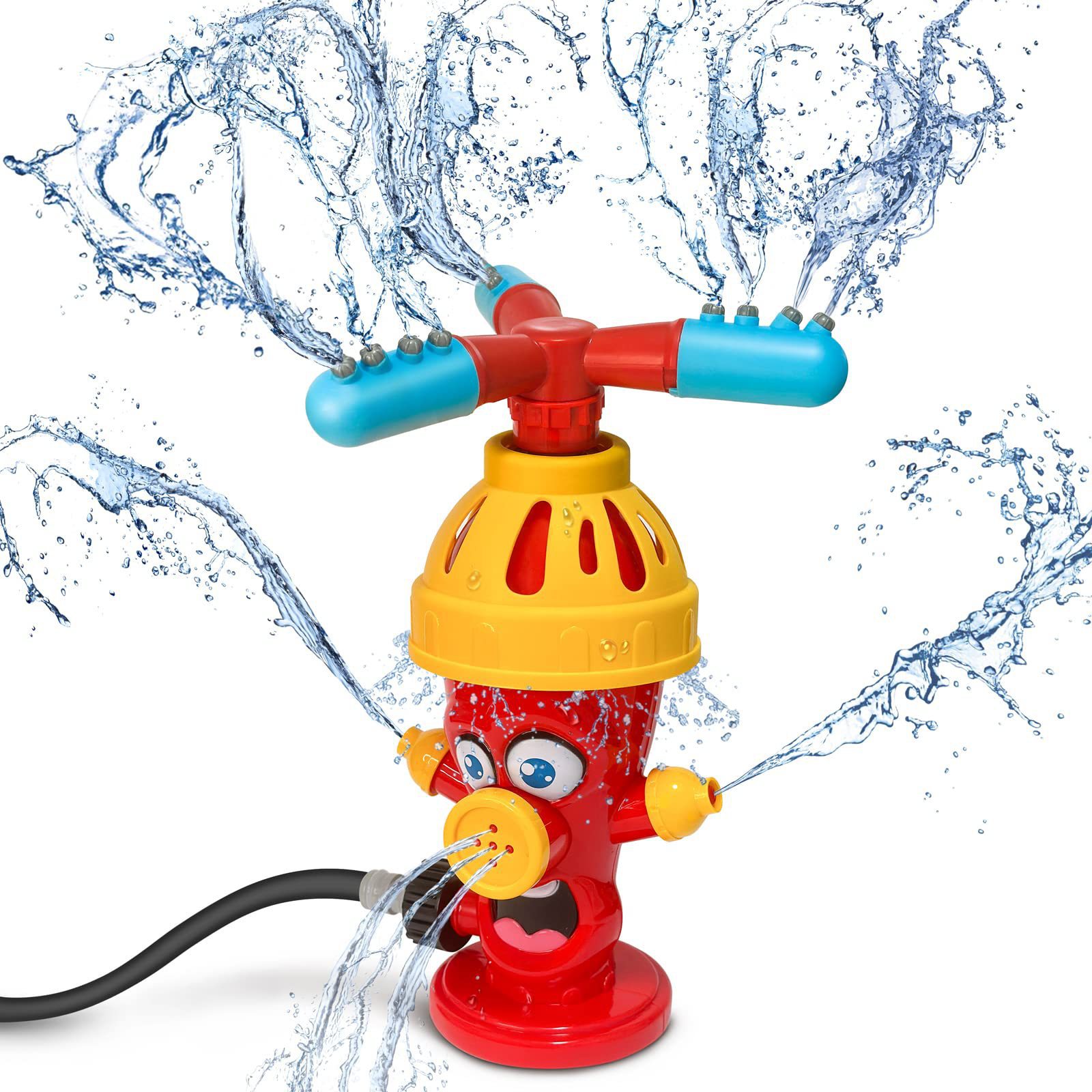 Kids Yard Toys - Water Spray Toy Hydrant Sprinkler Outdoor