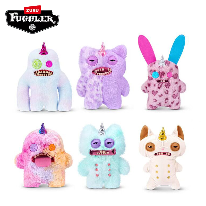 Unicorn Stuffed Toy - New Fuggler Unicorn Series Soft Plush