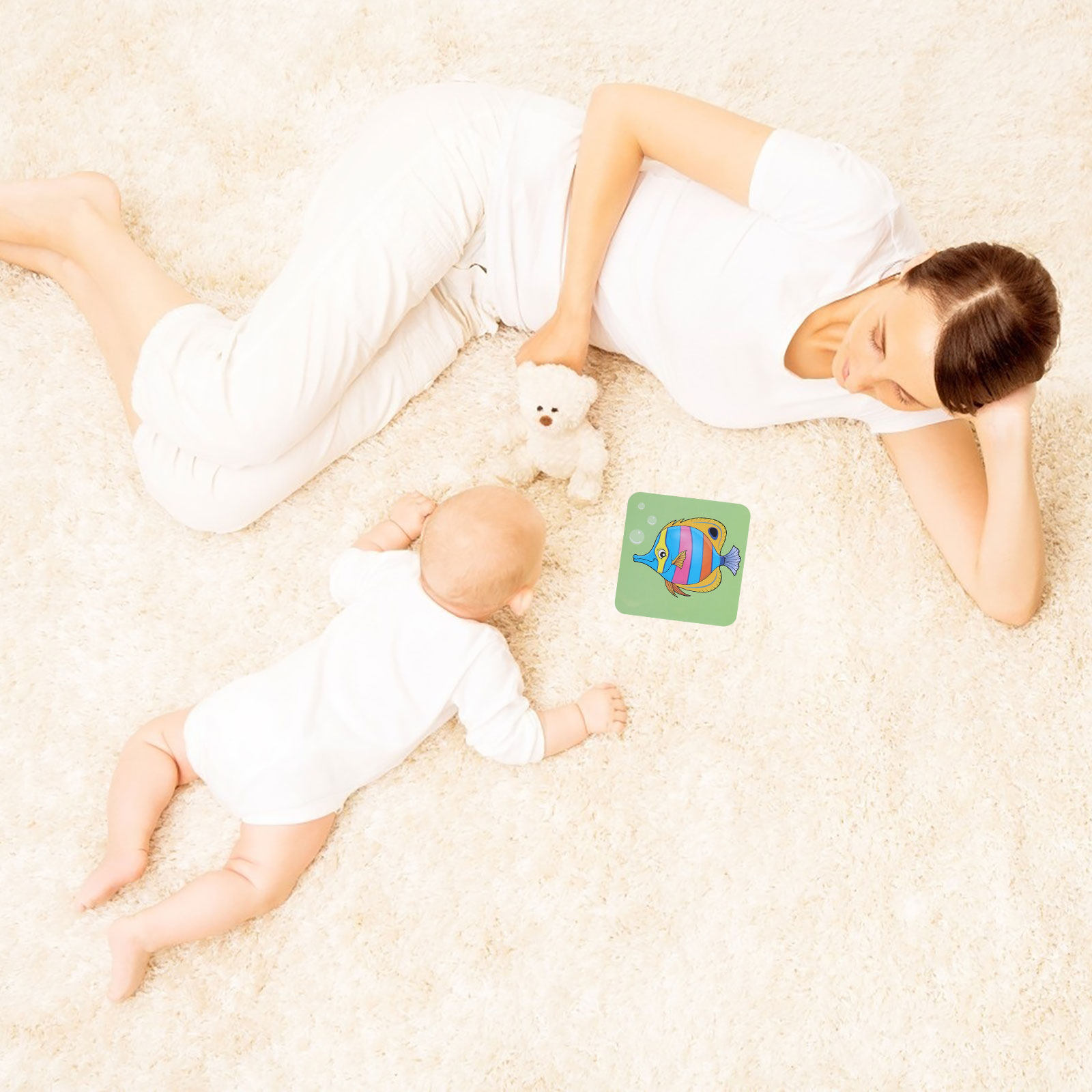 Kids Toys Quality - Visual Stimulus Cards Color Recognition Brightly