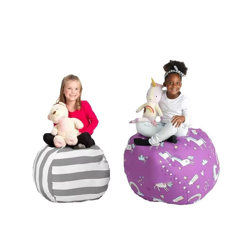 Kids Zip Toys - 2025 New Bean Bag Storage Stuffed