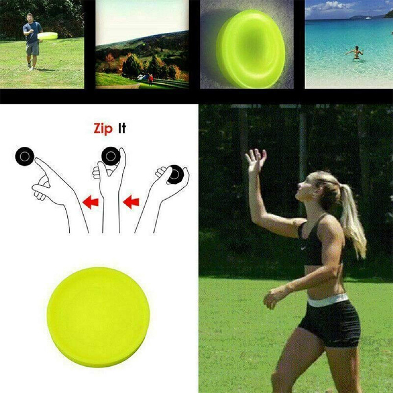 Kids Zip Toys - Mini Flying Discs Pocket Zip Chip
