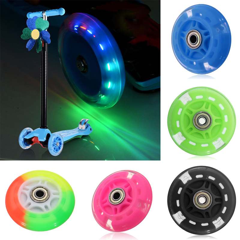 Kids Toys Scooter - LED Flash- Scooter Wheel Flashing Lights