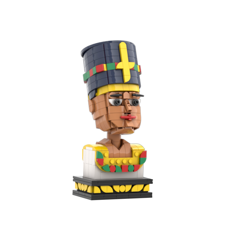 Kids Toys Egypt - MOC Nefertiti Egypt queen Building Blocks