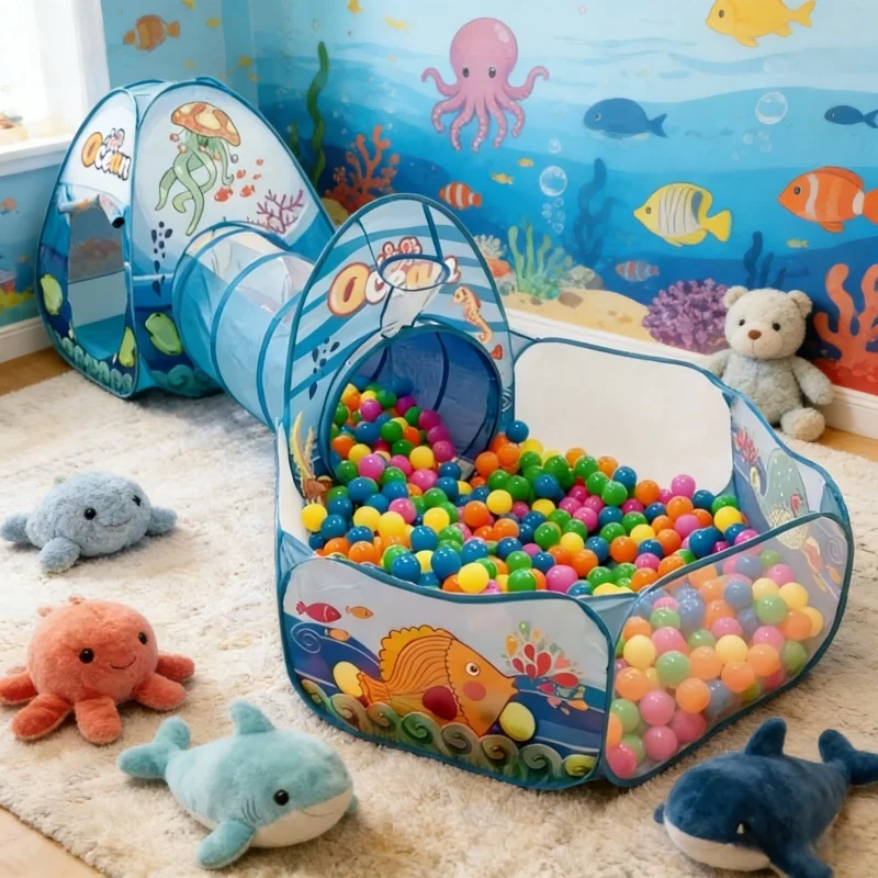 Kids Yard Toys - Portable 3 In 1 Kids Play