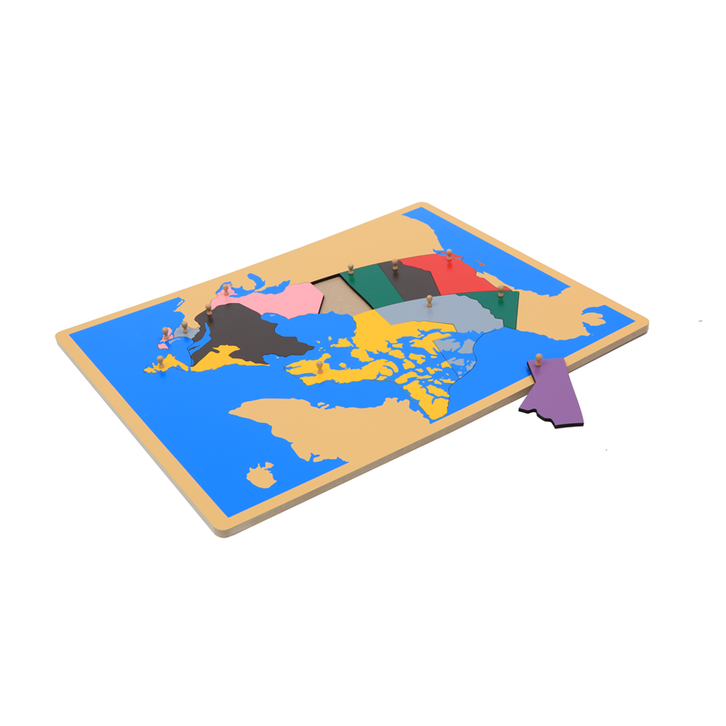 Wood  Map Puzzle of Canada Mon - Kids Toys Canada 评论和价格
