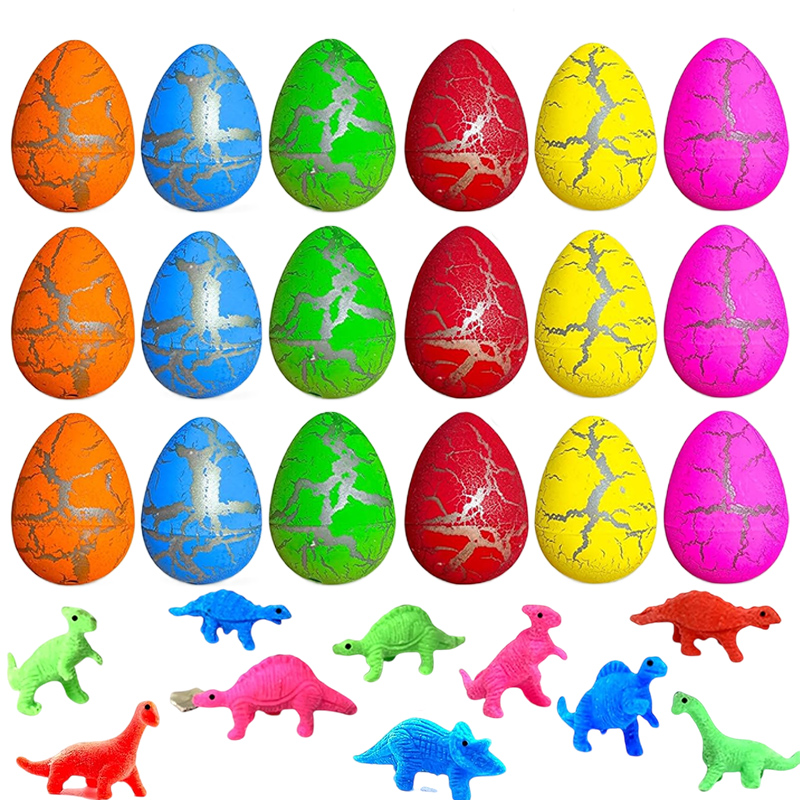 10/20/60pcs Mini Hatching Dino - Kids Toys Play Egg 评论和价格