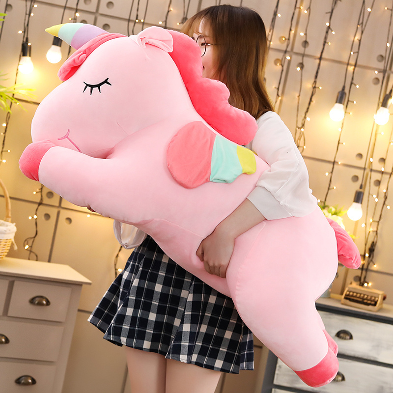 25-100CM Kawaii Giant Unicorn  - Unicorn Stuffed Toy 评论和价格