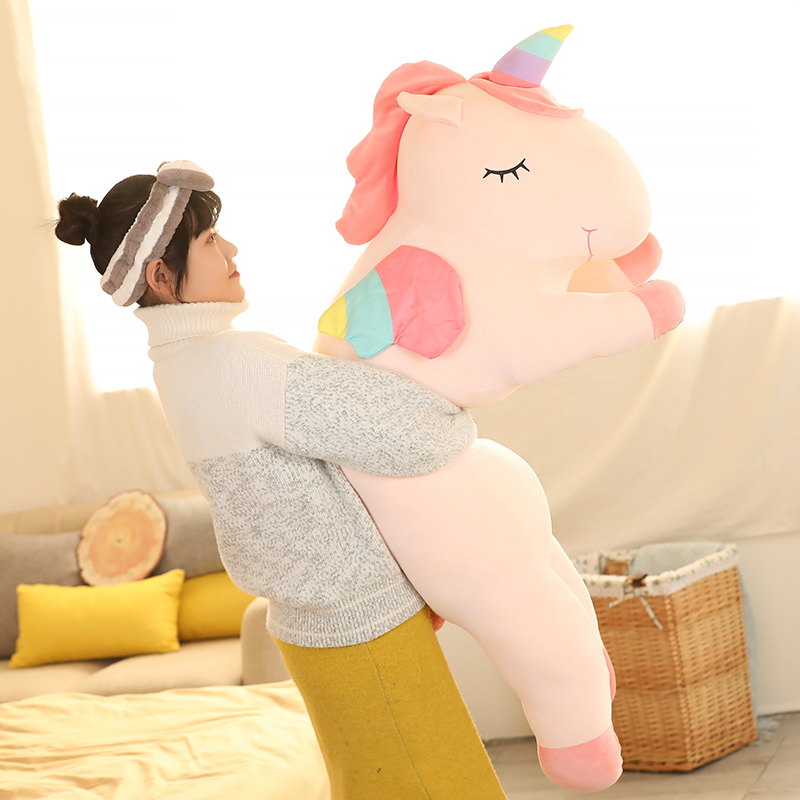 25-100CM Kawaii Giant Unicorn  - Unicorn Stuffed Toy 评论和价格