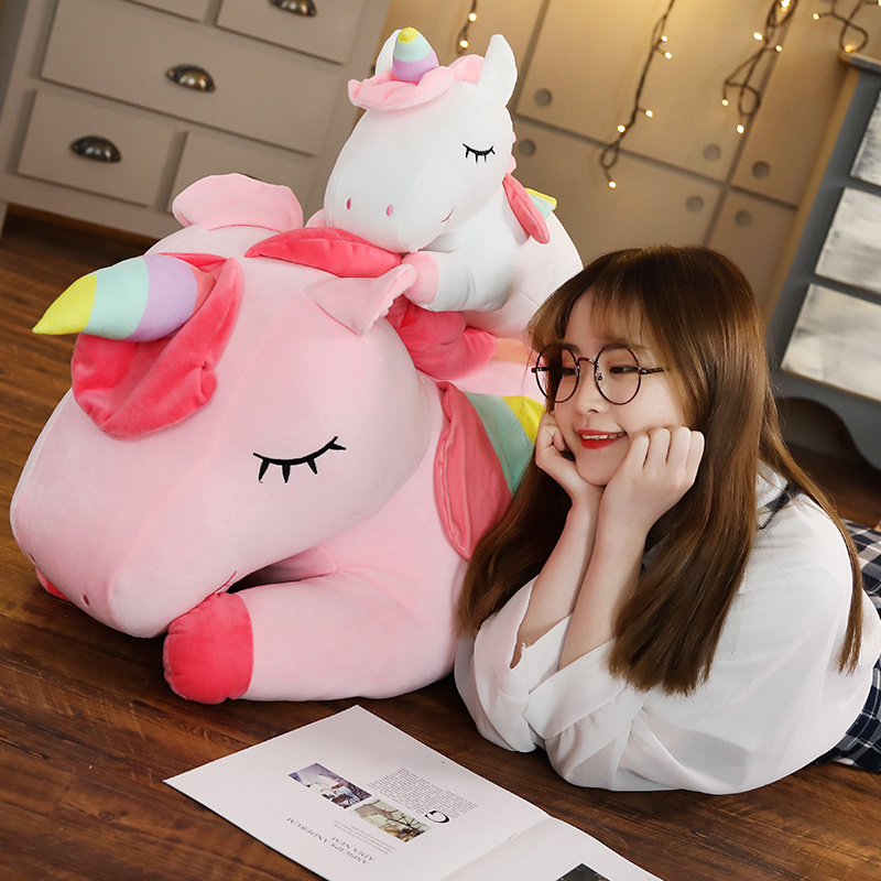 25-100CM Kawaii Giant Unicorn  - Unicorn Stuffed Toy 评论和价格