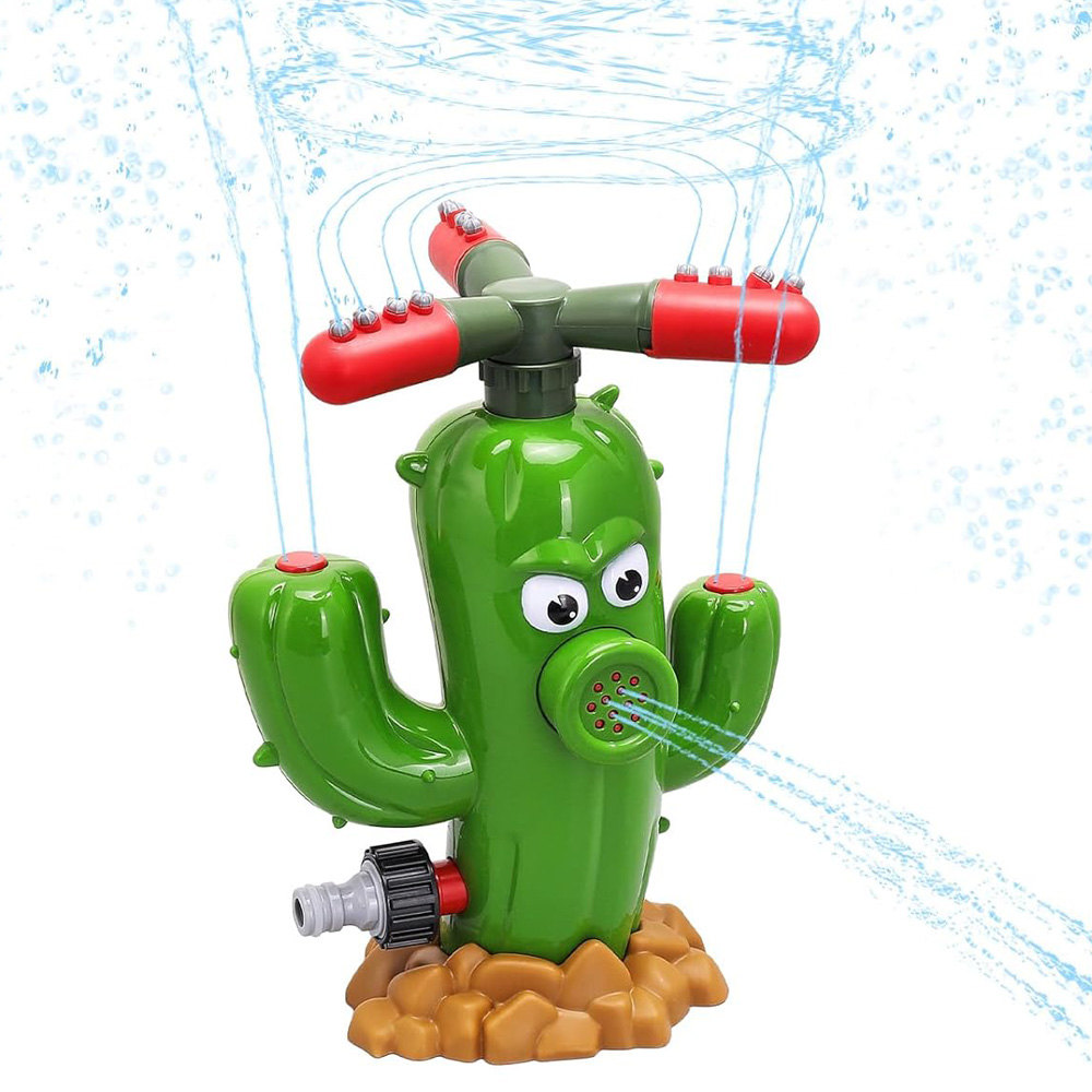 Water Spray Toy Cactus Sprinkl - Kids Yard Toys 评论和价格
