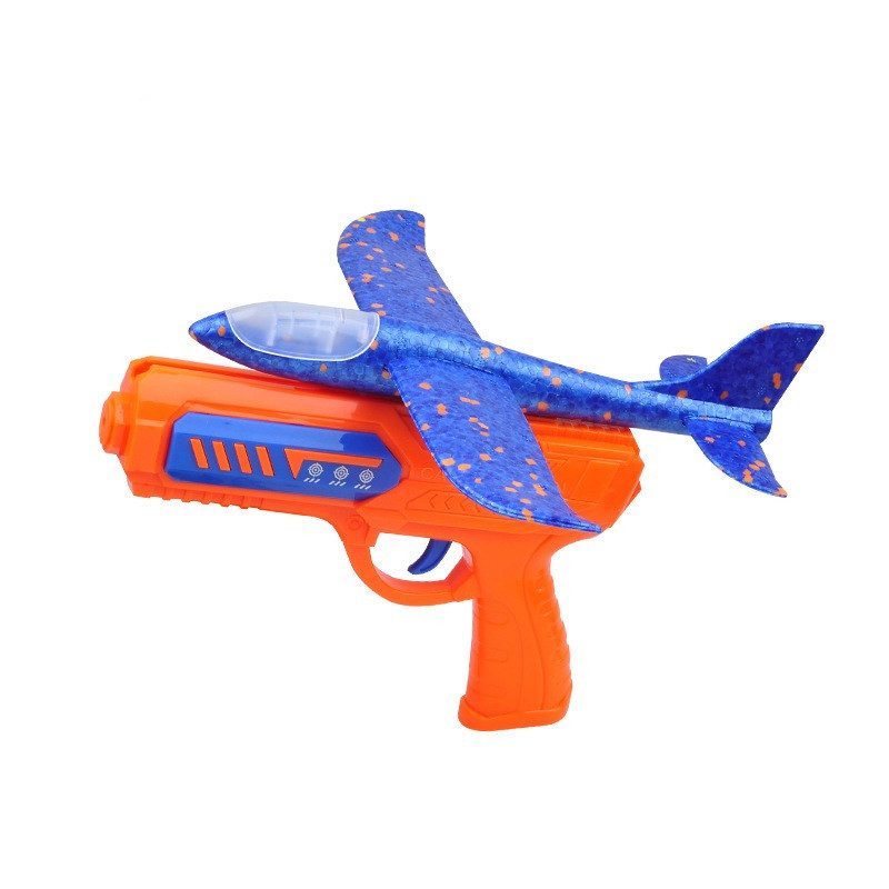 Kids 24 or 34 cm Foam Plane La - Catapult Launcher Toy 评论和价格