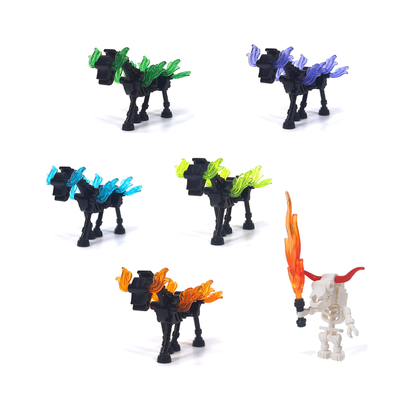 MOC Bricks Skull Halloween Bui - Kids Toys Egypt 评论和价格