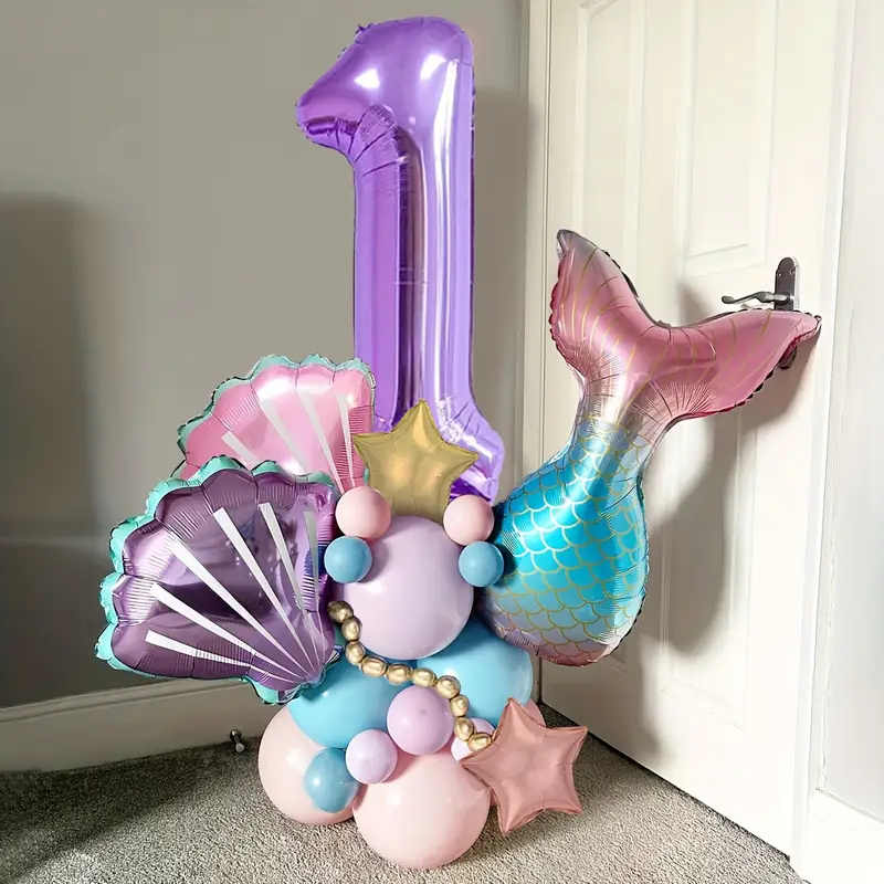 24pcs 1-9th Birthday Mermaid S - Water Balloon Set 评论和价格
