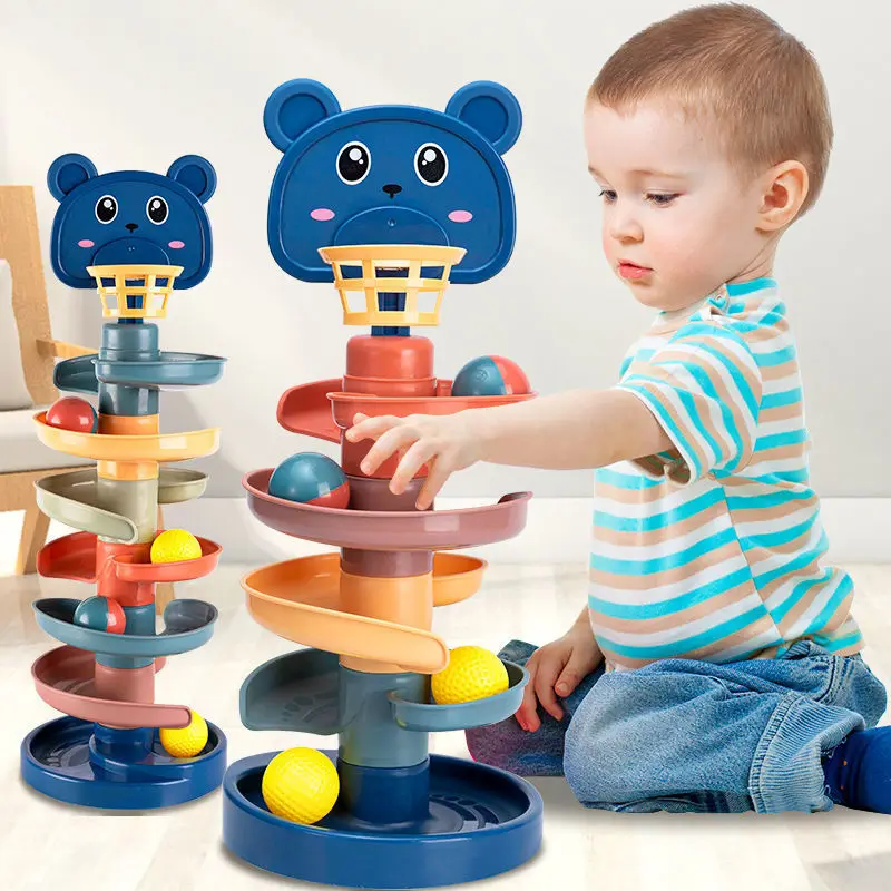 2-7 Layes Track Rolling Ball P - Kids Toys 2 Year Old 评论和价格