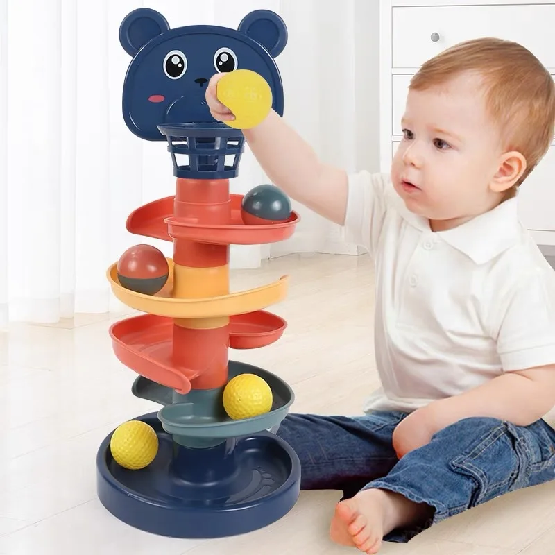 2-7 Layes Track Rolling Ball P - Kids Toys 2 Year Old 评论和价格