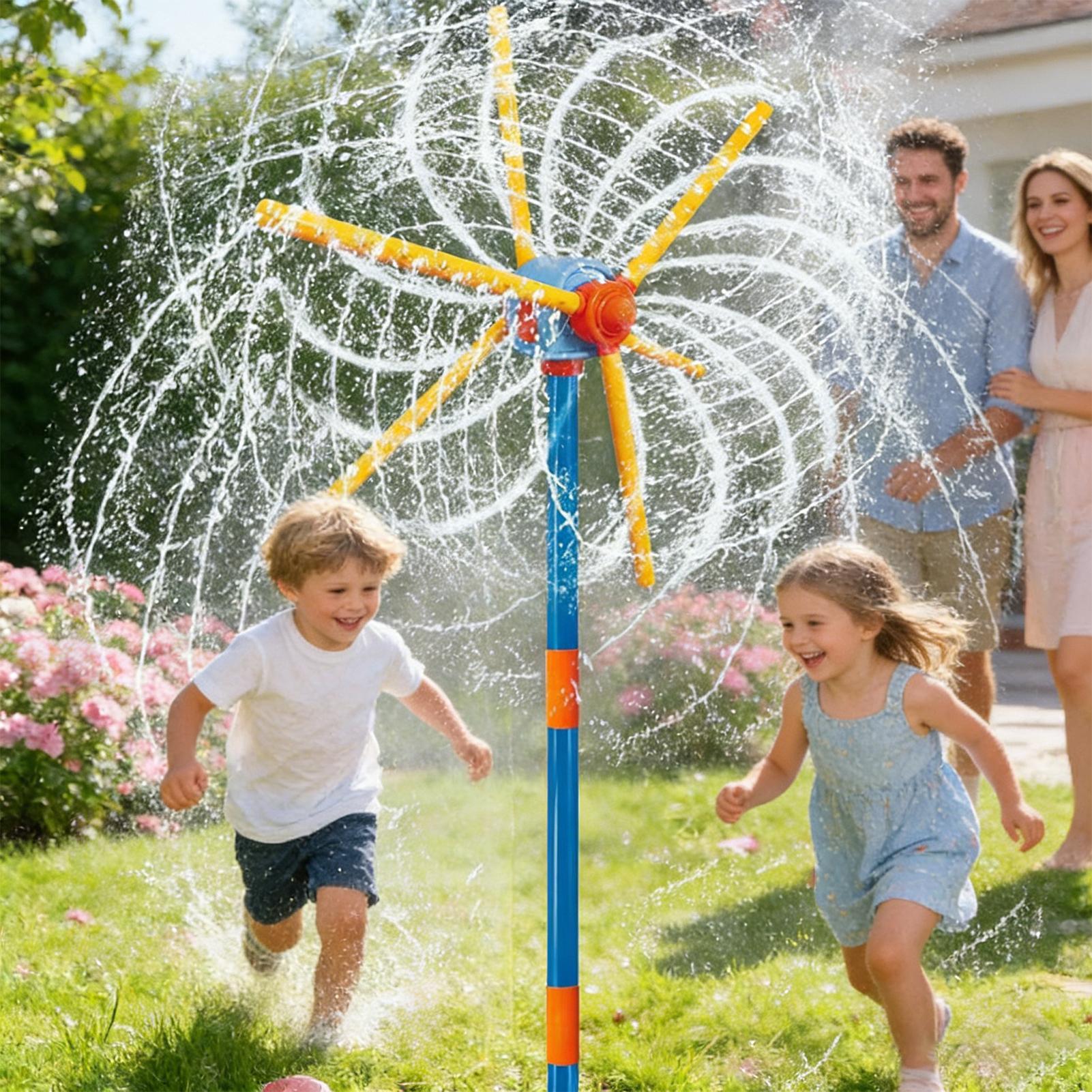 Kids Sprinkler Windmill Fun Sp - Kids Yard Toys 评论和价格