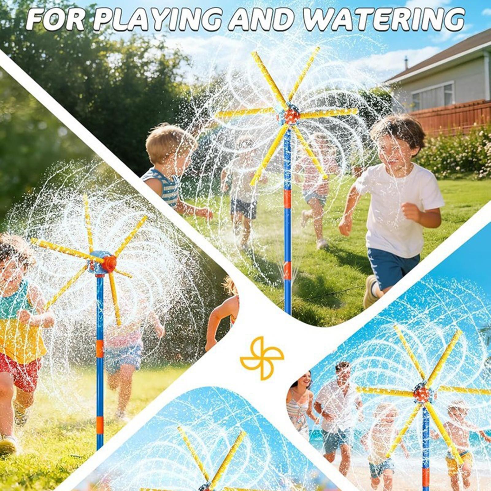 Kids Sprinkler Windmill Fun Sp - Kids Yard Toys 评论和价格