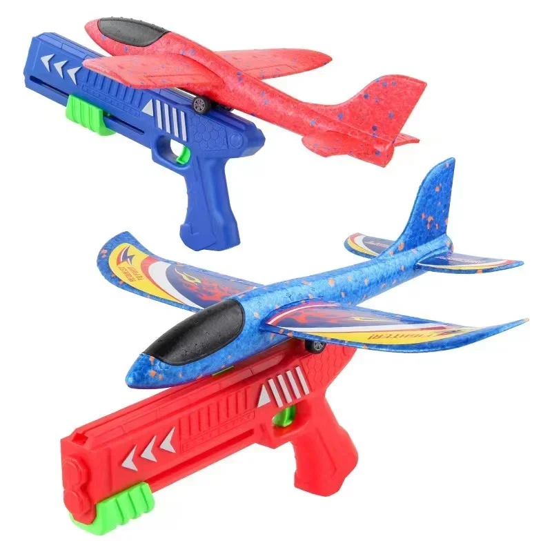 Kids 24/34cm Foam Plane Toy Gu - Catapult Launcher Toy 评论和价格