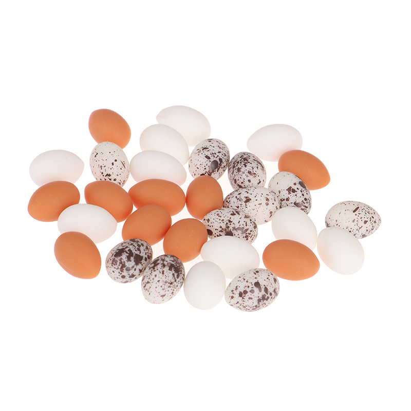 10pcs Dollhouse Miniature Simu - Kids Toys Play Egg 评论和价格
