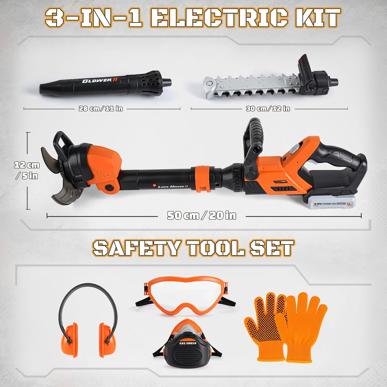 3-in-1 Kids Yard Tools, Weed W - Kids Yard Toys 评论和价格