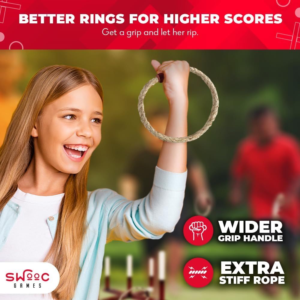 Ring Toss Game All Weather - E - Kids Yard Toys 评论和价格