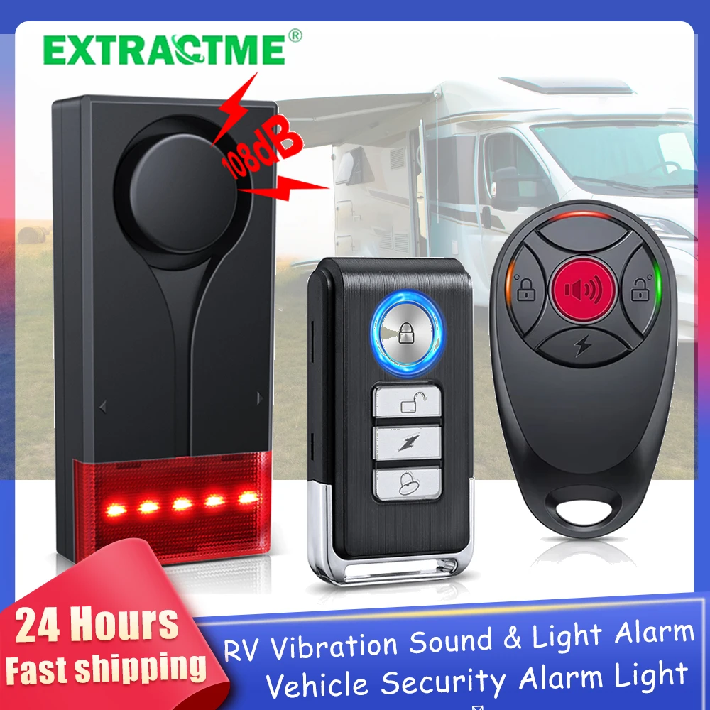 Extractme RV Alarm 108dB Car V - Remote Control Car 评论和价格