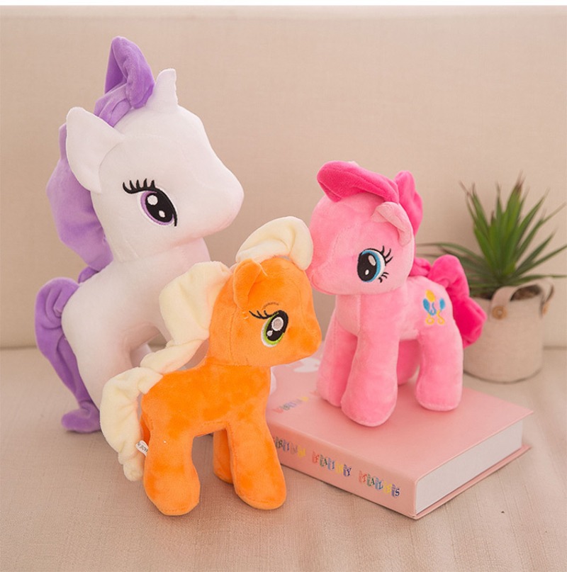 Kawaii Cute 25cm My Little Pon - Unicorn Stuffed Toy 评论和价格