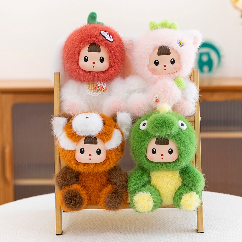 17cm Soft Vinyl Face Plush Lit - Soft Plush Doll 评论和价格
