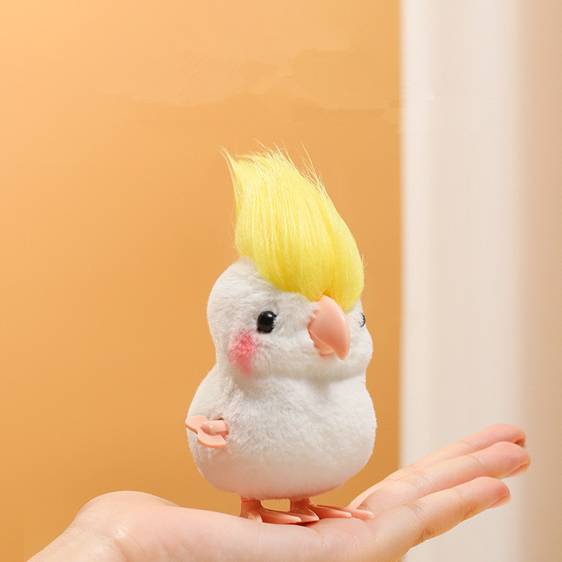 INS Kawaii Jumping Parrot Simu - Soft Plush Doll 评论和价格