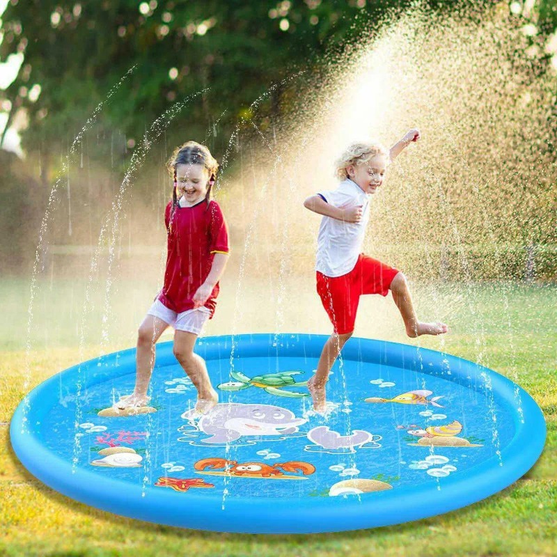 Water Splash Pools Kids Outdoo - Kids Yard Toys 评论和价格
