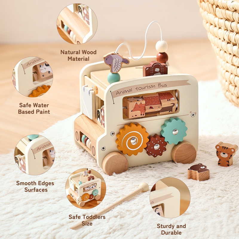 Montessori Wooden Children Toy - Kids Toys 2 Year Old 评论和价格