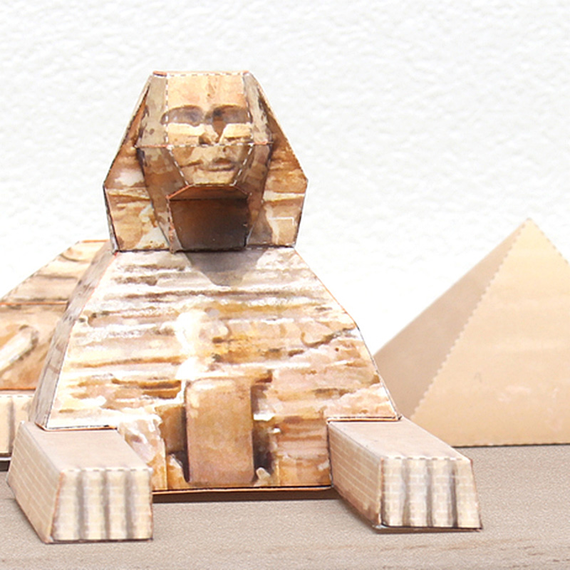 Egypt Sphinx Pyramid Folding M - Kids Toys Egypt 评论和价格