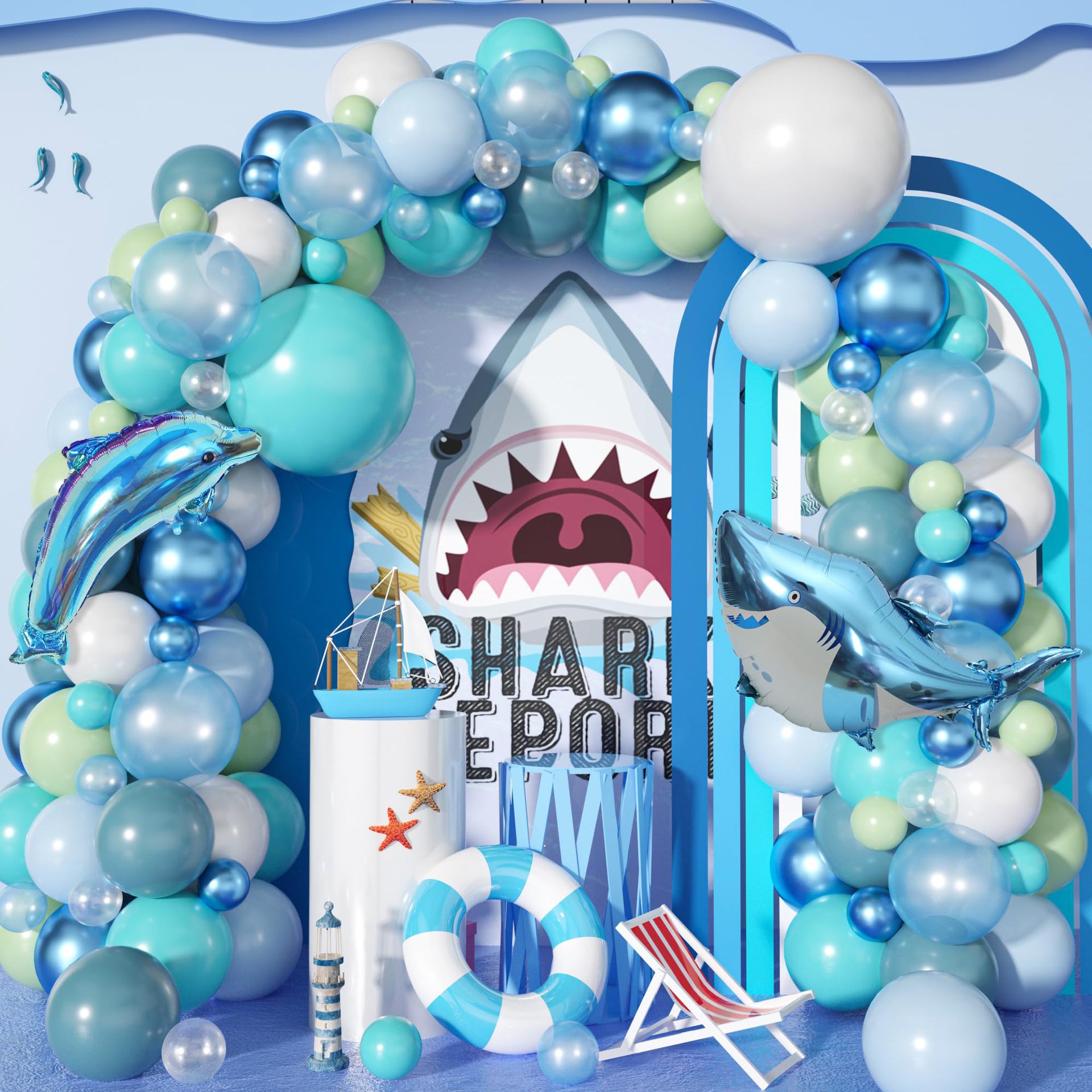 101Pcs A Set of Ocean Themed S - Water Balloon Set 评论和价格
