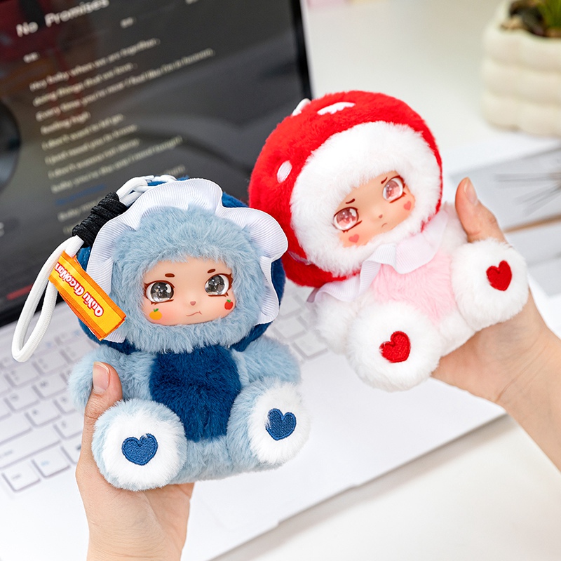 14cm Mushroom Girl Vinyl Plush - Soft Plush Doll 评论和价格