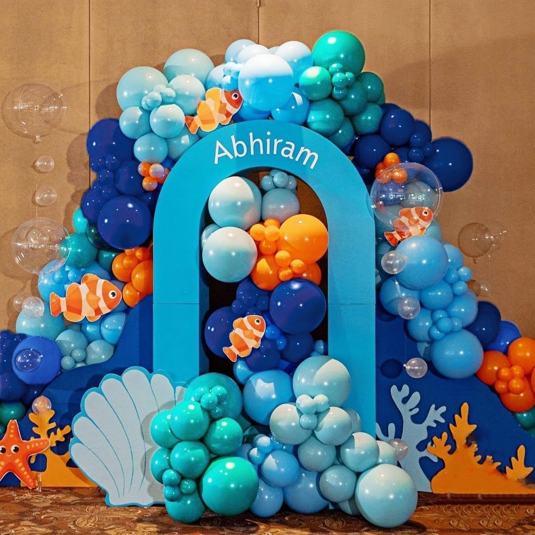 Ocean Theme Balloon Arch Set U - Water Balloon Set 评论和价格