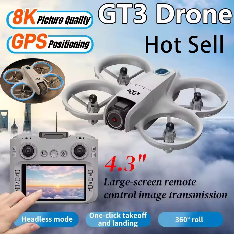 New GT3 MAX Drone 8K HD 4.3