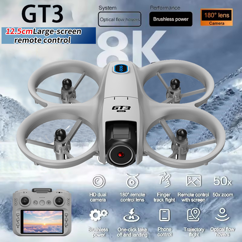 New GT3 MAX Drone 8K HD 4.3