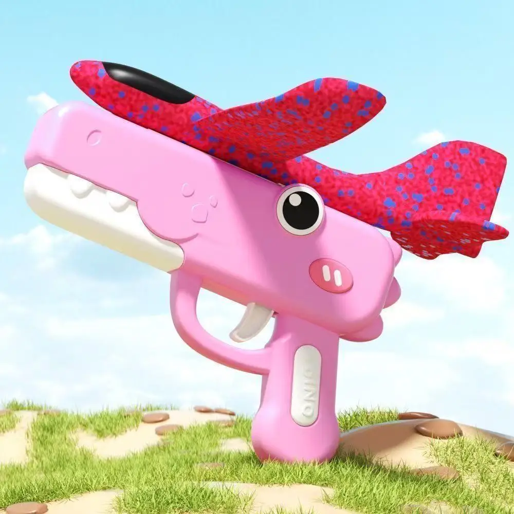 Dinosaur Foam Airplane Launche - Catapult Launcher Toy 评论和价格
