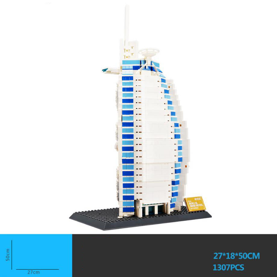 World Famous Architecure Burj  - Kids Toys Uae 评论和价格