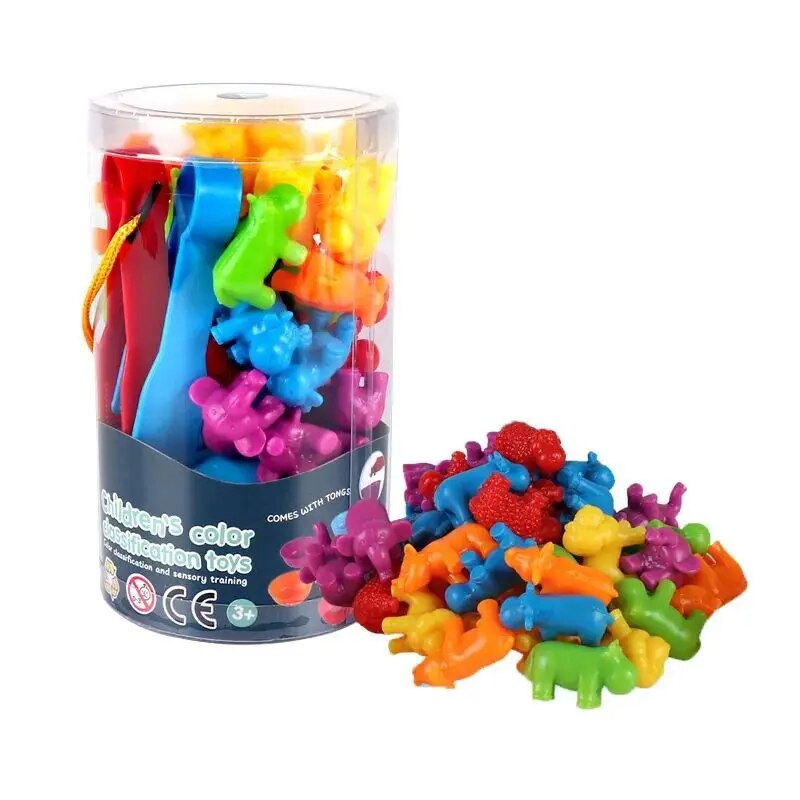 Rainbow Counting Animal Traffi - Kids Toys 2 Year Old 评论和价格