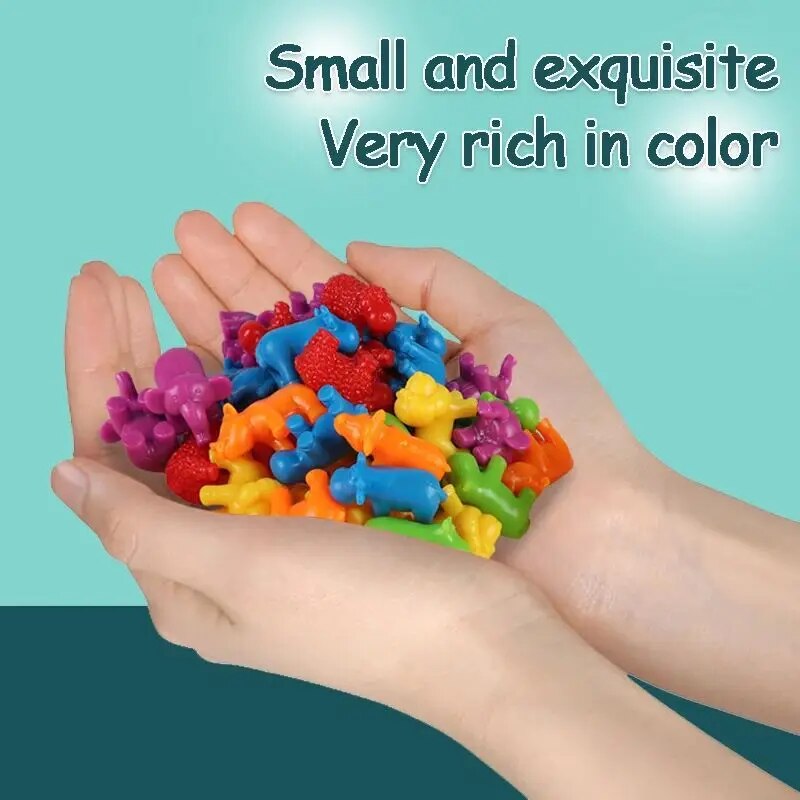 Rainbow Counting Animal Traffi - Kids Toys 2 Year Old 评论和价格