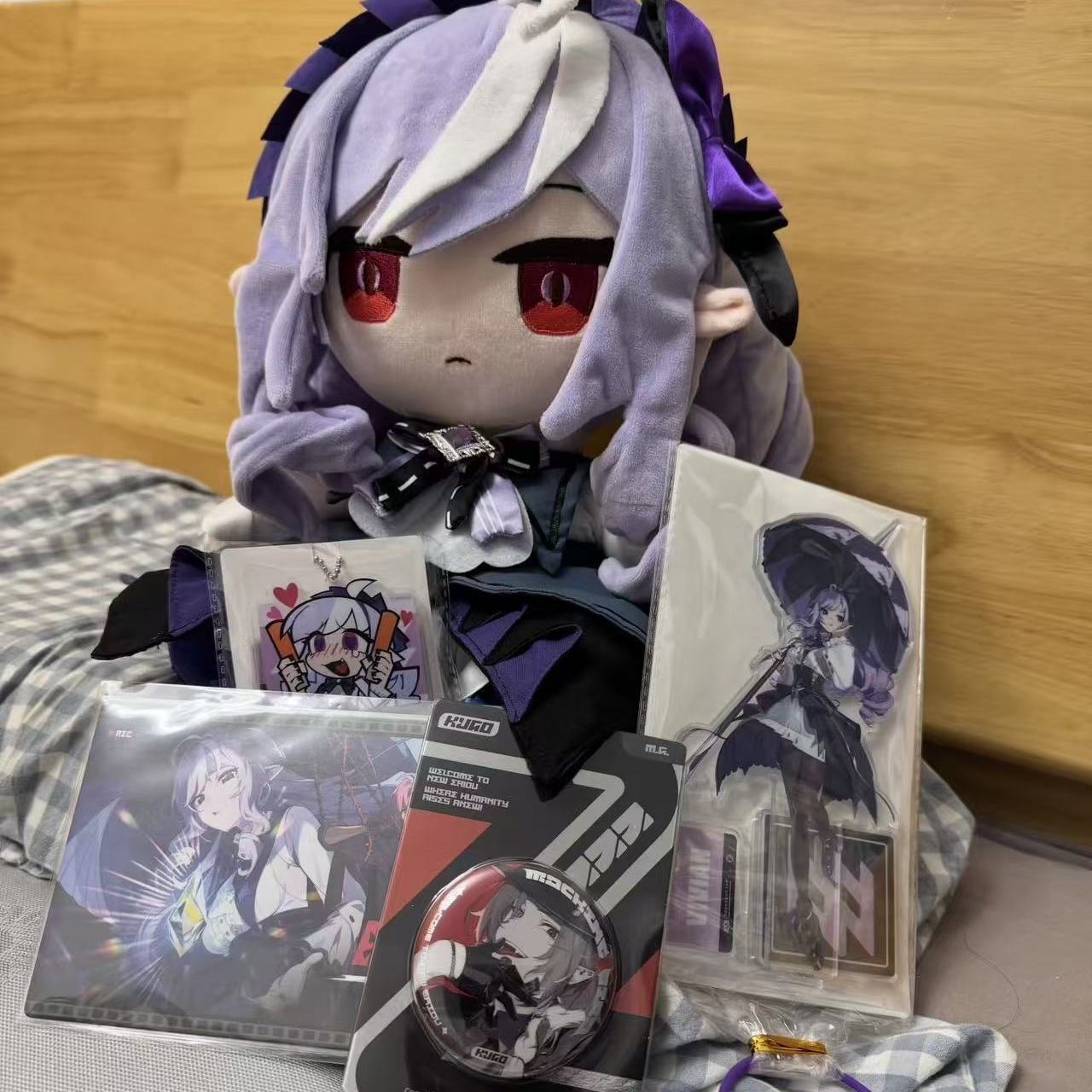 Anime Zenless Zone Zero‌ ‌Vivi - Soft Plush Doll 评论和价格