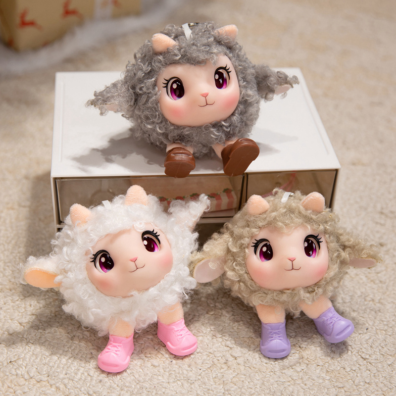 Kawaii Lamb Plush Toy Soft Vin - Soft Plush Doll 评论和价格