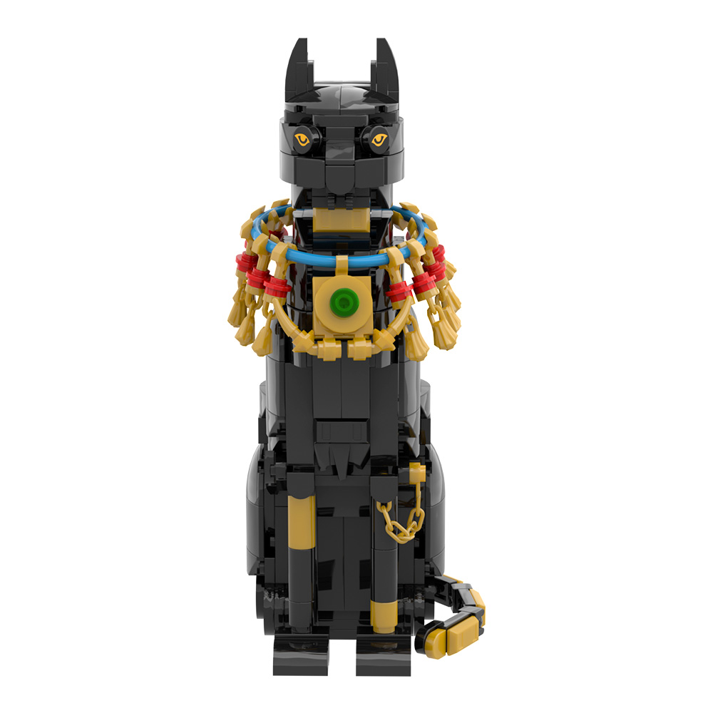 MOC Egypt Cat Building Blocks  - Kids Toys Egypt 评论和价格