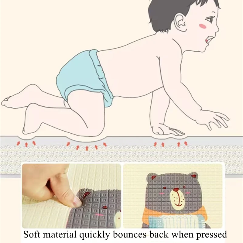 Baby Play Mat Thicken 1/0.5cm  - Kids Toys Bd 评论和价格